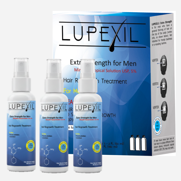 lupexil 5 para hombre minoxidil sin propilenglicol
