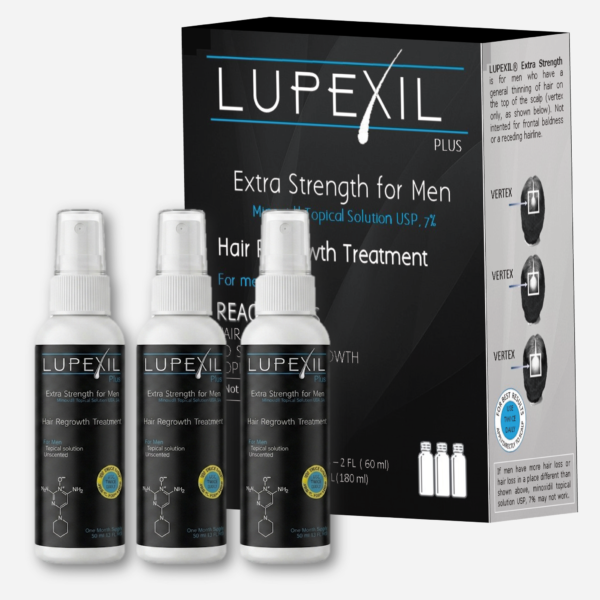 lupexil plus 7% minoxidil sin propilenglicol 3 meses
